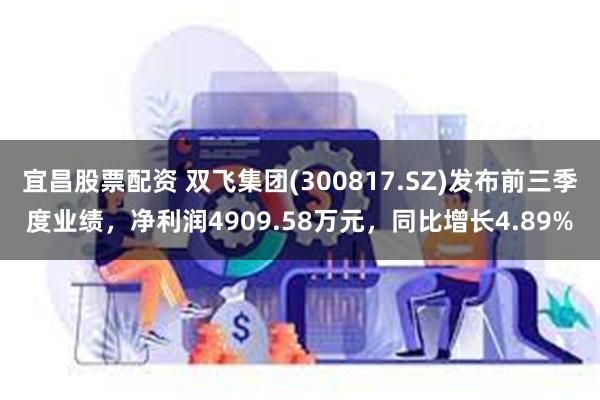 宜昌股票配资 双飞集团(300817.SZ)发布前三季度业绩，净利润4909.58万元，同比增长4.89%