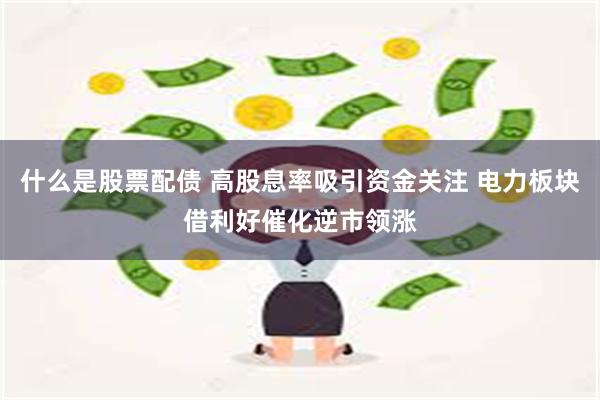 什么是股票配债 高股息率吸引资金关注 电力板块借利好催化逆市领涨