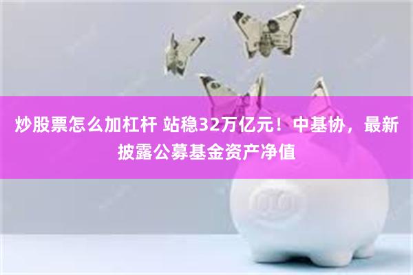 炒股票怎么加杠杆 站稳32万亿元！中基协，最新披露公募基金资